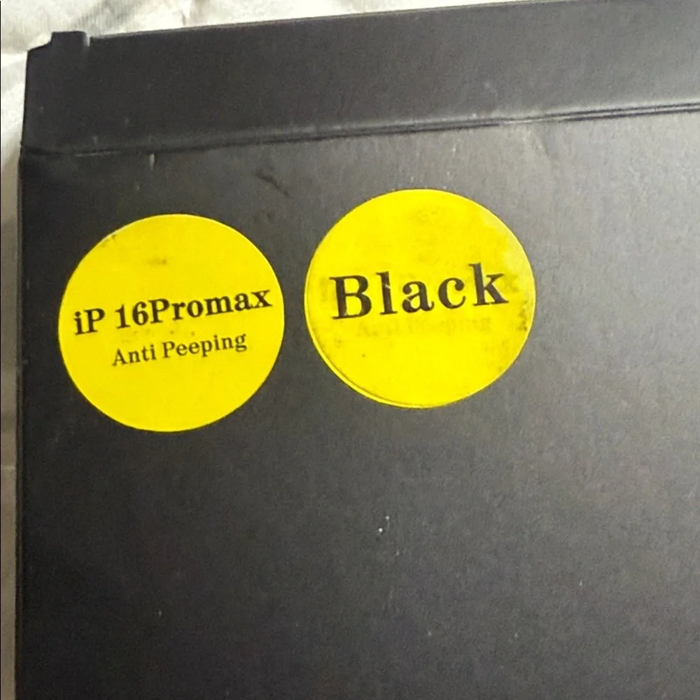Black Phone Case for 16 pro max